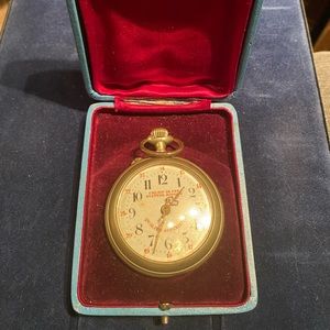 Early 1900s Roskopf Swiss Pocket Watch